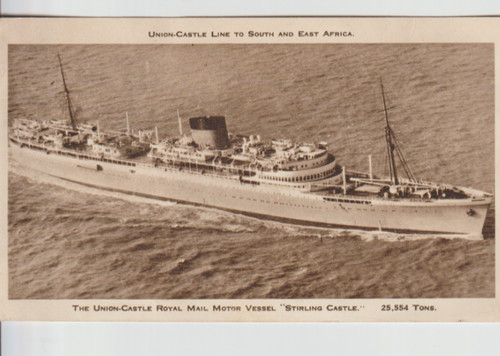 Union castle line stirling - union,
