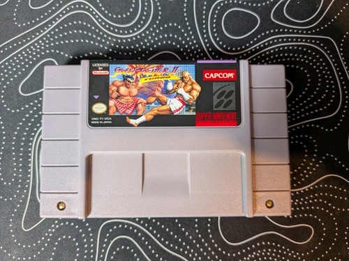 Snes street fighter - snes, ii