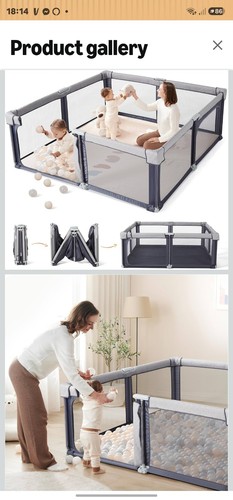 Sweeby baby playpen foldable - baby, playpen,