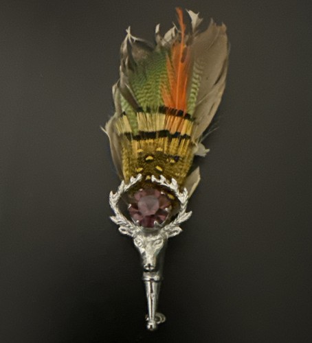 Vintage scottish sliver stag - sliver,