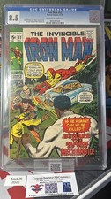 Iron Man #32 CGC 8.5 Graded