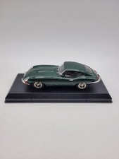 Best Model 1/43 Scale, Jaguar E Type Coupe, Green Diecast Model Car, Made Italy.