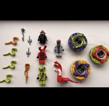 Ninjago Custom Snake Minifigure Bundle X5, New, Rare, Fast Free UK Delivery
