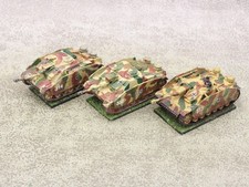 15mm WW2 German STUG III Assault Guns x3 Painted Flames of War 32761