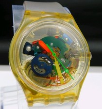 VINTAGE  SWATCH JELLY PIANO GZ159 1999 WORKING NEW BATTERY FITTED.