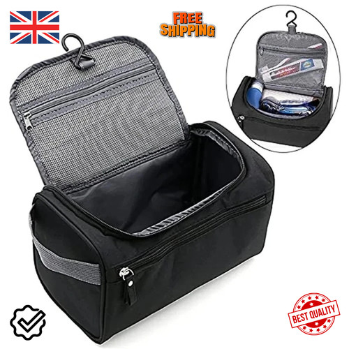 Mens travel wash bag - travel, hanging