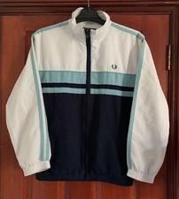 Fred Perry Windbreaker Xl Child Or Up to Small Adult Good Condition Vintage 