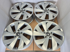 4X GENUINE VW GOLF MK 8 5 6 7 TOURAN CADDY MAXI LIFE 17" ALLOY WHEELS