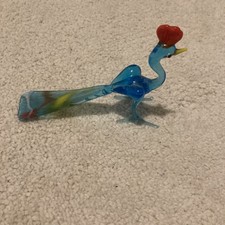 Vintage Murano Glass Peacock