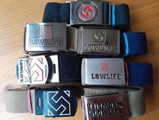 Sale Belts. Dickies, Lowlife, Custard Shop, Lowlife, Split, Road