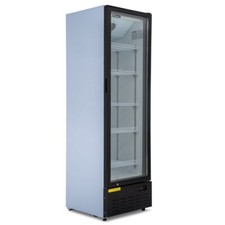 UPRIGHT SINGLE GLASS DOOR DISPLAY DRINKS BAR BOTTLE COOLER FRIDGE CHILLER
