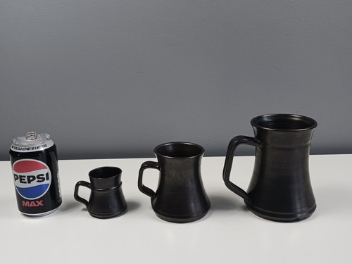 Prinknash pottery grey - 3, x