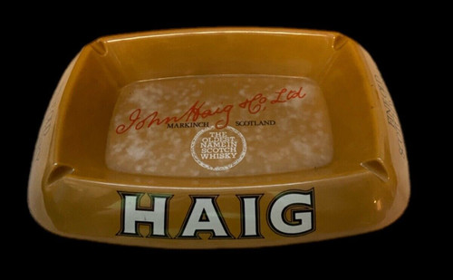 Vintage haig ashtray - vintage,