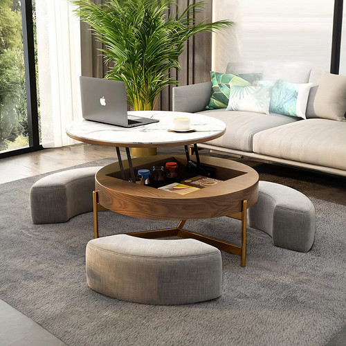 Josiah round lift coffee table - josiah,