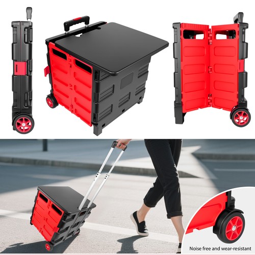 Folding trolley box - folding,