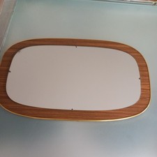 Vintage MCM Teak Effect Wall