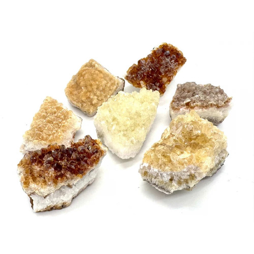 Citrine cluster 5cm aa - 3–5cm,