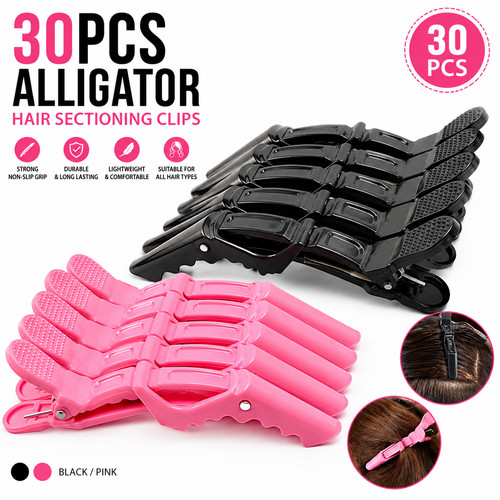 30pcs alligator hair clips - alligator,