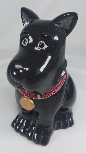Vintage black westie scottie - black,
