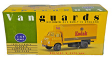 Vanguards 1/64 Bedford S Type Lorry Kodak Model No VA8001 Diecast Yellow Truck.
