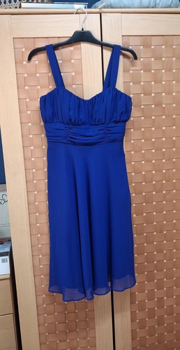 Ladies royal blue chiffon - royal,