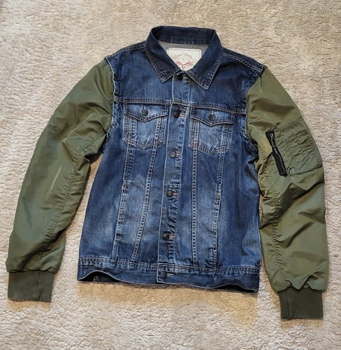 Zara denim jacket with - denim,
