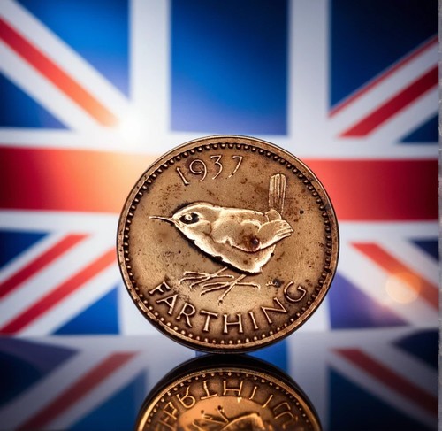 United kingdom farthing - united, coin