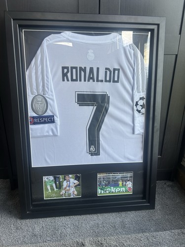 Cristiano ronaldo framed real - ronaldo,