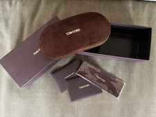 Tom Ford Brown Glasses/Sunglasses Case Only