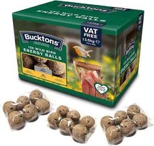 Buckton Bird Food Energy Suet Balls Pack Of 150 Wildlife Bird Feed Garden 13.5kg