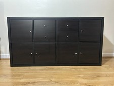 IKEA KALLAX Shelving unit with 8 inserts 147x77cm