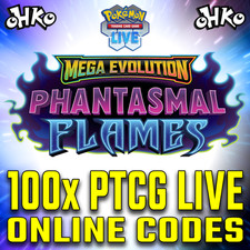 100 x POKEMON TCG LIVE