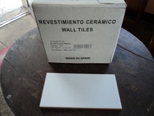 10x20cm White Wall Tiles