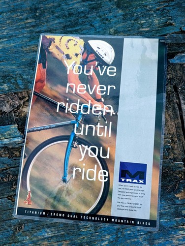Raleigh trax advert original - m-trax,