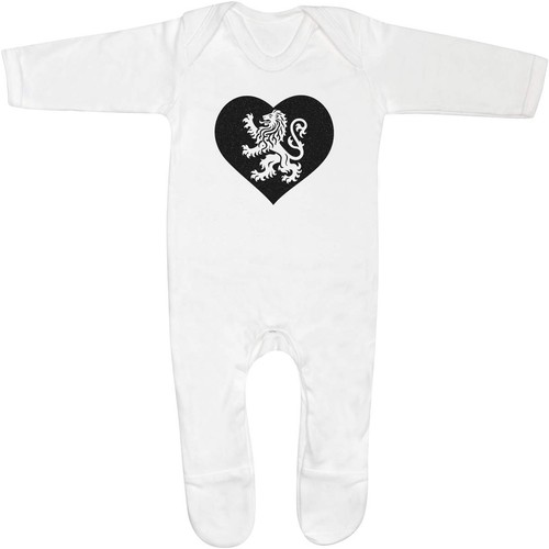 Heraldic lion heart baby - 'heraldic,