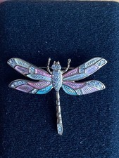 Vintage Gold Tone Dragonfly