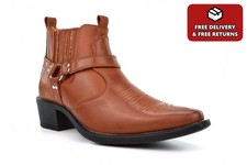 Mens Cowboy Boots Mens Ankle