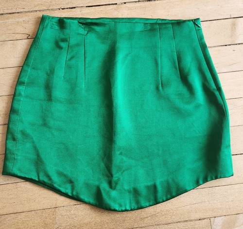 Zara emerald green - emerald, satin