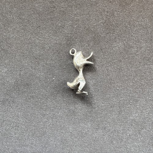Sterling silver duck - sterling,