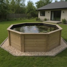 Wooden Koi Pond – 10ft