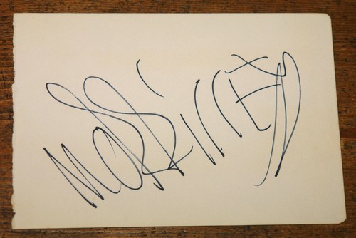 Morrissey authentic hand - morrissey,