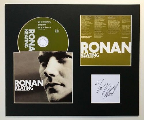 Ronan keating signed - keating,