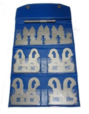 Dasqua 22pc radius gauge - 22pc, set