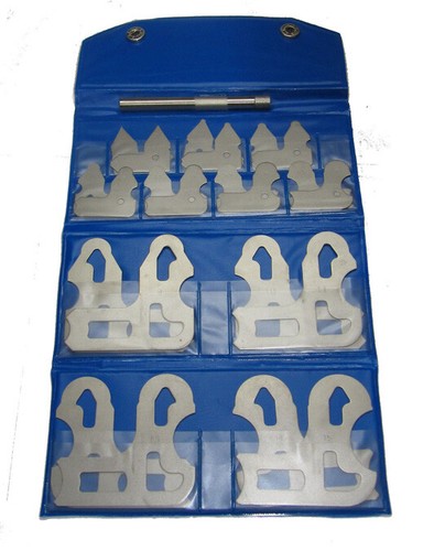 Dasqua 22pc radius gauge set - 22pc,