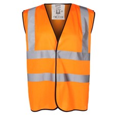 Hi Vis Vest Yellow Orange High
