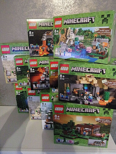 Lego minecraft various - lego, sets