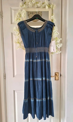 Boutique dark wash - wash, embroidered