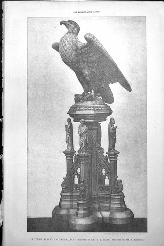 Old lectern albany - albany, cathedral