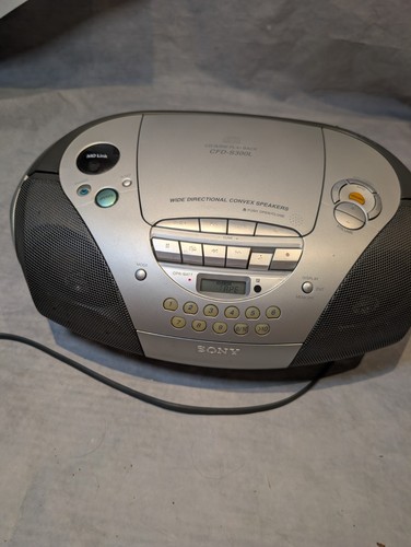 Sony cfd s300l radio - sony,