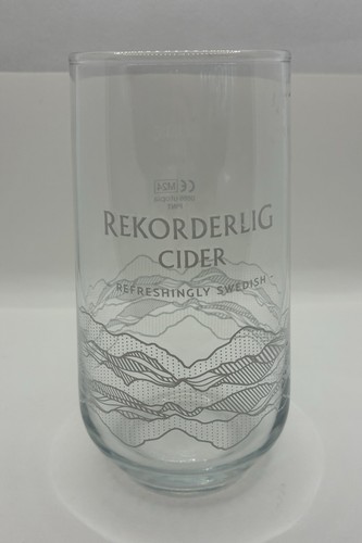 Rekorderlig cider pint glass - rekorderlig,